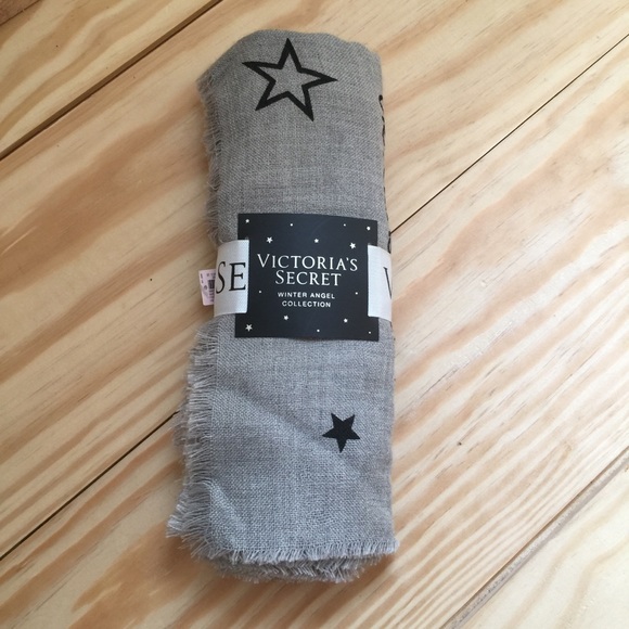 Victoria’s Secret winter angels night stars scarf - Picture 3 of 7